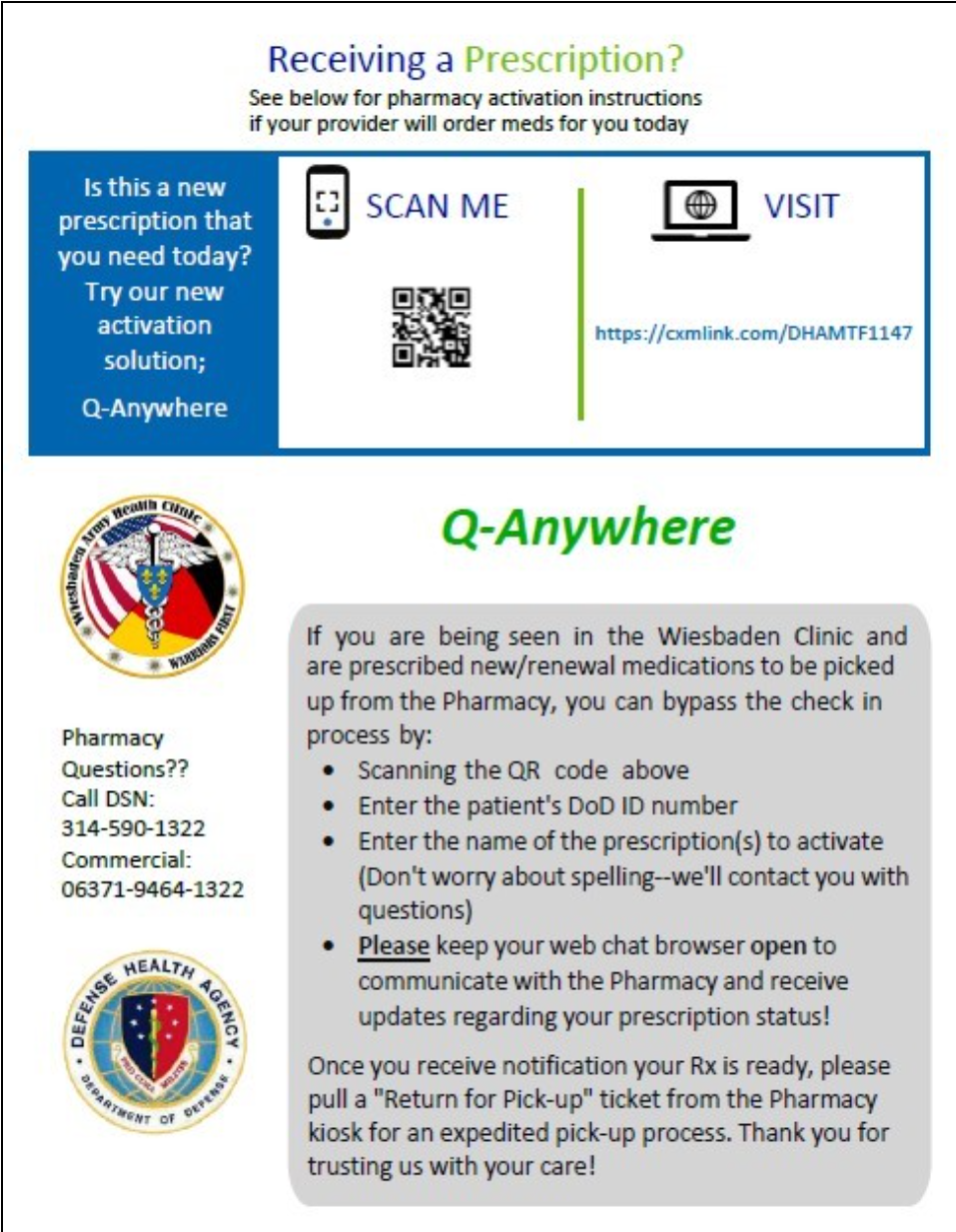 image of Q-anywhere flyer